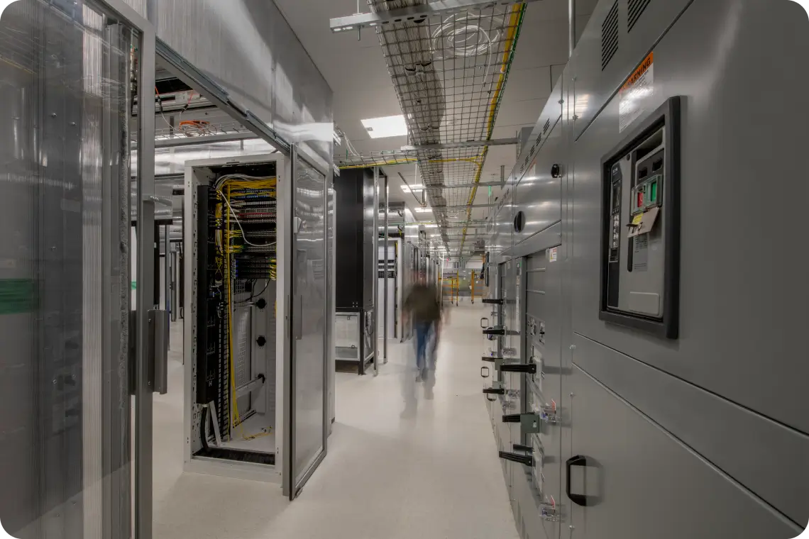 data centre interior